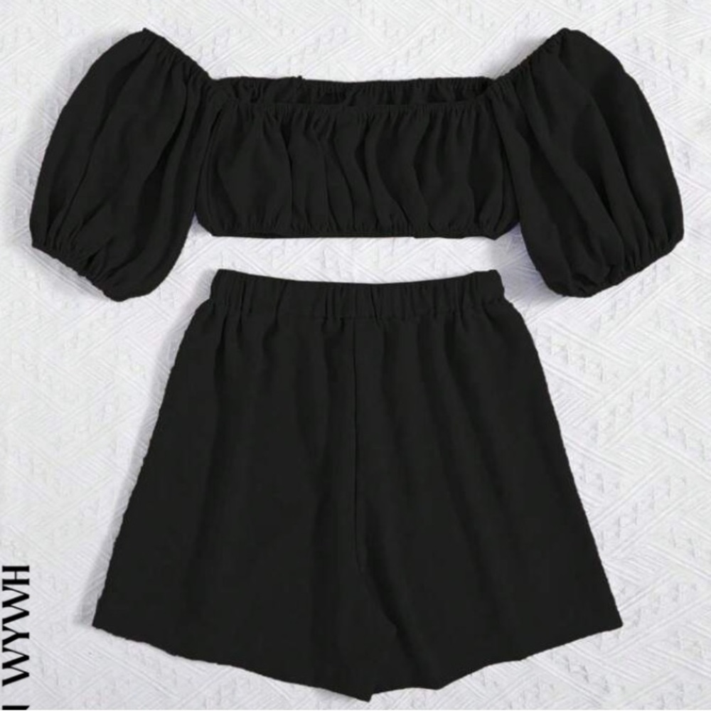 Sweet Summer Off Shoulder Top & Short Set